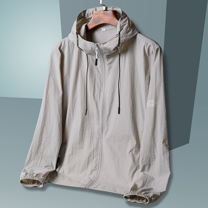 Summer Ice Silk Sun Protection Clothing Men - Image 3