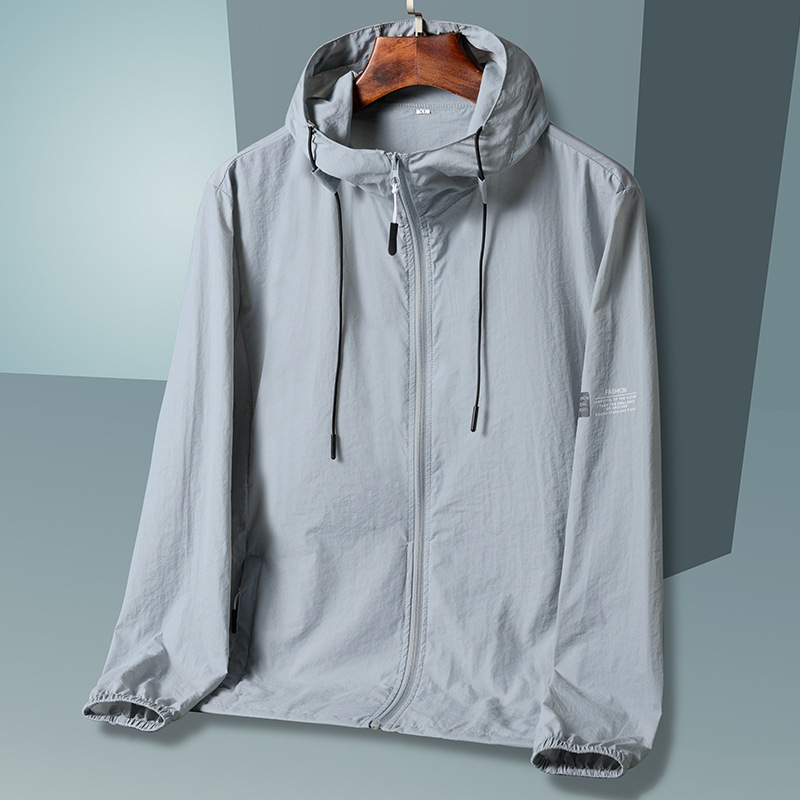 Summer Ice Silk Sun Protection Clothing Men - Image 9