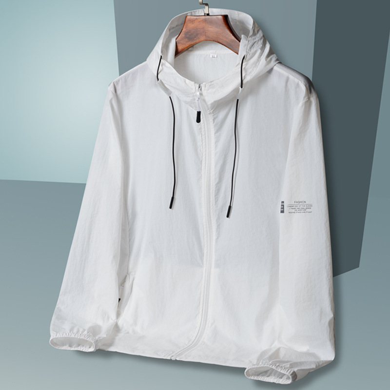 Summer Ice Silk Sun Protection Clothing Men - Image 6