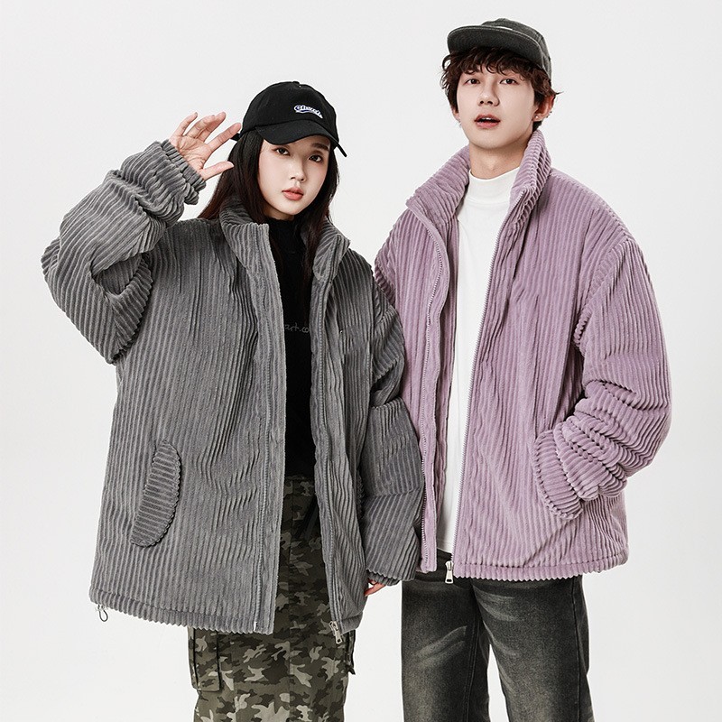 Men And Women's Thick Windproof Cotton Clothing For Couples - Image 7